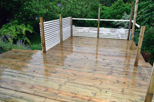 veranda, sverige, regn
