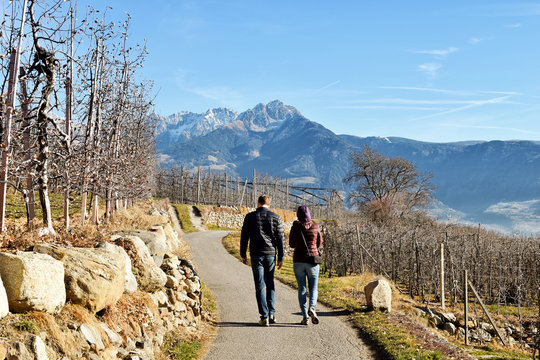 Wandern von Rabland nach Meran