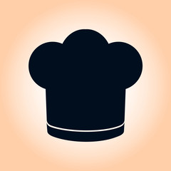 Chef hat sign icon. Hat cooking symbol.