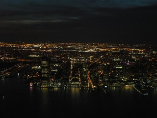 Fototapeta premium New York skyline at night
