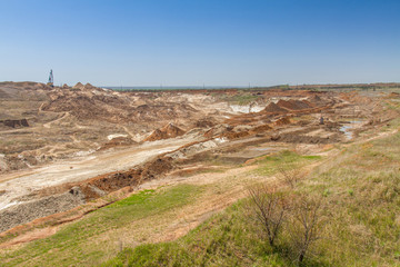 lay quarry near the town of Pology