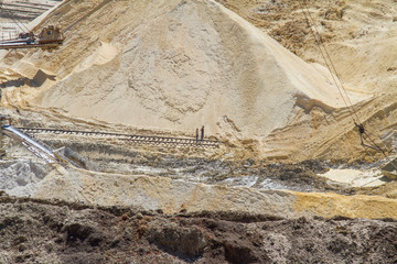 lay quarry near the town of Pology