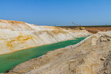 lay quarry near the town of Pology