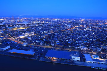 Fototapeta premium 新潟夜景