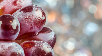 Fundo com uvas.