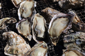 焼き牡蠣