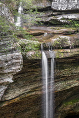 Waterfall Atop Ash Cave