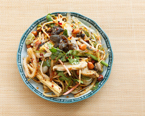 A China Sichuan flavor of salad vegetable dish