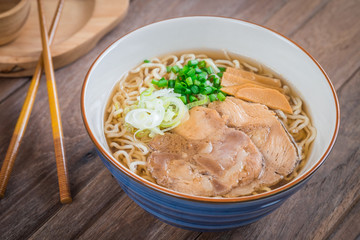 Japanese ramen noodles