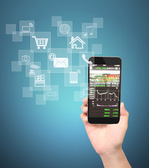  smartphone in hand