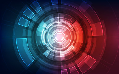 Abstract technology concept. vector illustration background