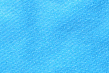 Texture of blue strand fabric.