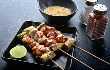 japanese chicken grill  Yakitori .