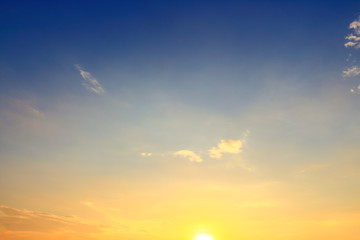 Beautiful sky atmosphere.