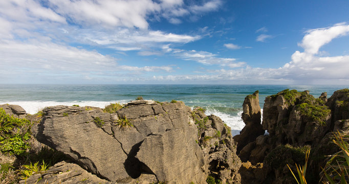 Pancake Rocks in Neuseeland 
