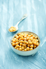 boiled chickpeas
