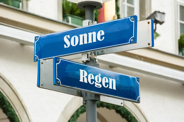 Schild 190 - Sonne