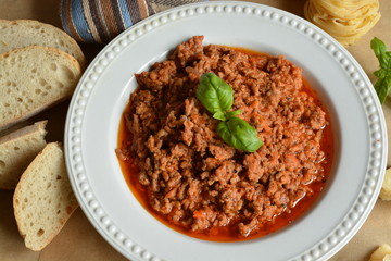 Italian food background