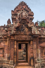 Naklejka premium Banteay Srei Temple, Angkor area, Cambodia