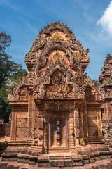 Naklejka premium Banteay Srei Temple, Angkor area, Cambodia