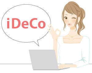 主婦　iDeCo　笑顔の女性