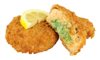 Salmon Fish Cakes With Melt In The Middle Watercress Sauce
