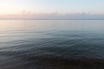 Backgrounds of sea in the morning.