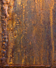 Texture of iron, rust