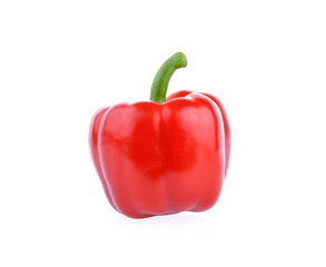 sweet pepper on white background