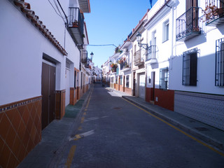 Fototapeta na wymiar Calle típica 