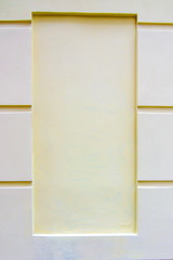 Fototapeta premium blank frame on a white wall background