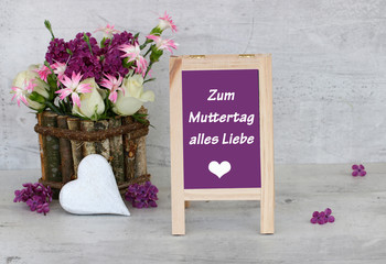 Zum Muttertag alles Liebe