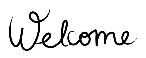 message de bienvenue en anglais: Welcome