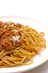 ミートソーススパゲッティ