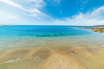 Cloud over Porto Tramatzu beach