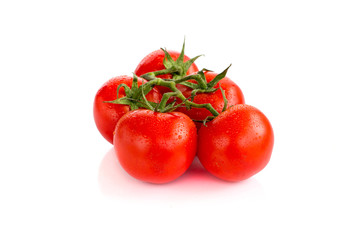 Tomato isolated on white.