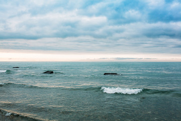 Tide on the black sea