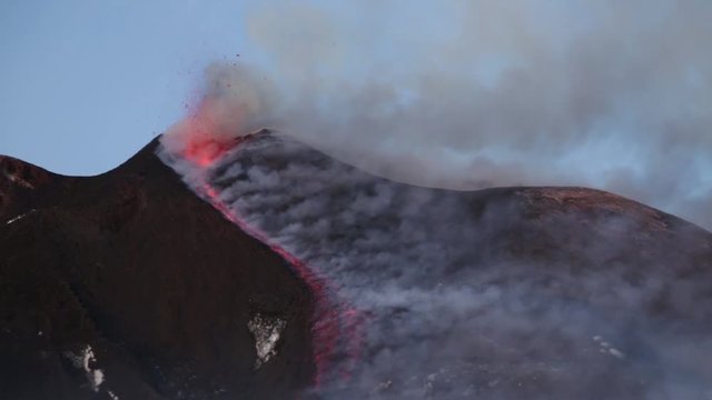 Mount Etna eruption