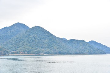 Scenery Around Miyajima Island in Japan
