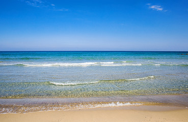 Fototapeta na wymiar summer relaxing beach