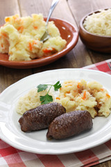 homemade beef roll, rundervink, dutch cuisine