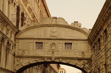 Die Seufzerbr&uuml;cke in Venedig / Italien