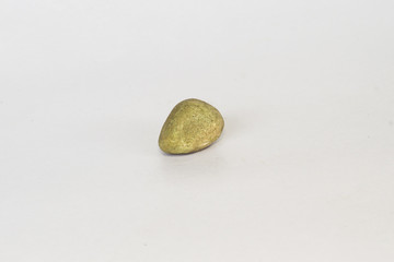 A rock isolated on white background