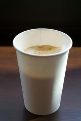 紙カップ ホットコーヒー