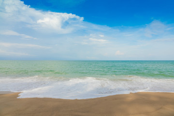 Fototapeta premium Beach and tropical sea .