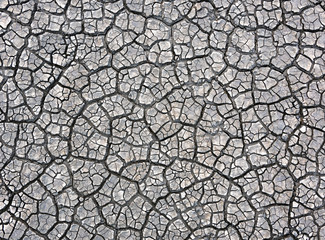 Cracked earth soil background