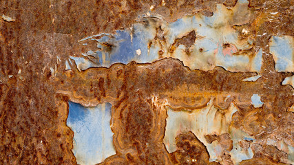 Rusty metal texture