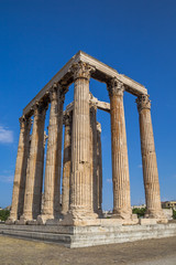 Temple of Olympian Zeus (Olympieion), Athens.