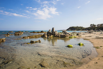 wild sardinian beach