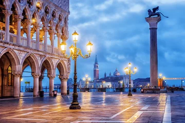 Poster San Marco Square in Venice, Italy © dimbar76